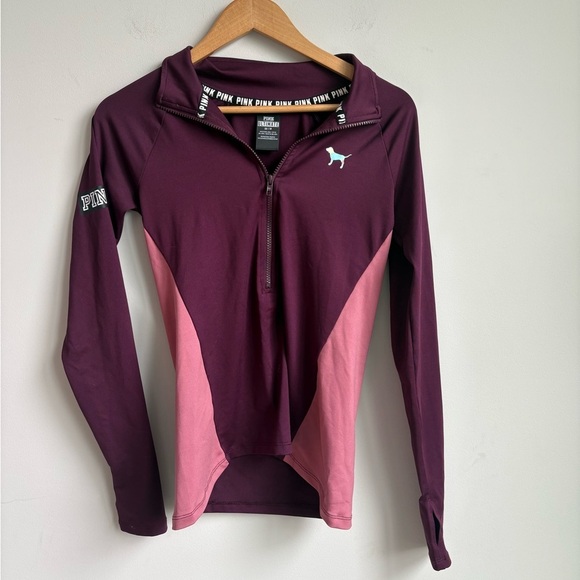 Victoria's Secret PINK  Ultimate Zip Pullover Top Size XS - Picture 3 of 4